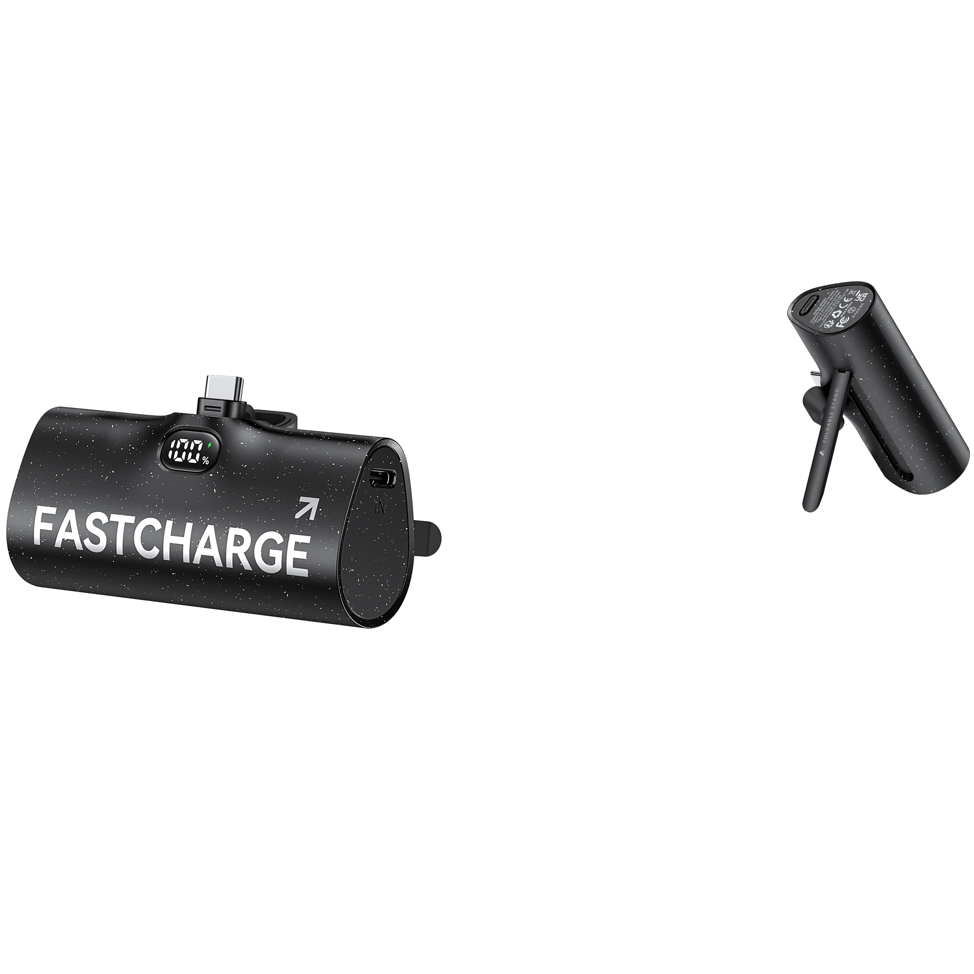 5000mAh Mini Portable Charger with USB-C Port for Android