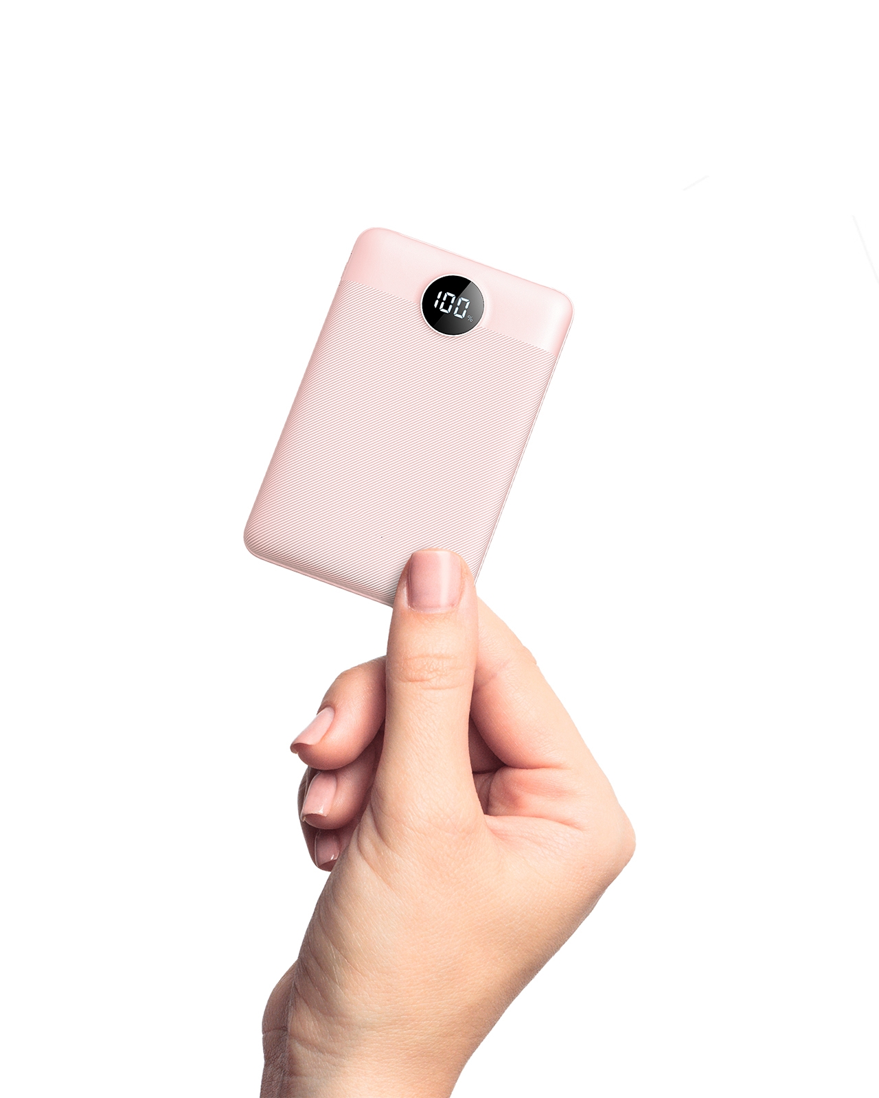 10000mAh Ultra-thin Power Bank with LED Display