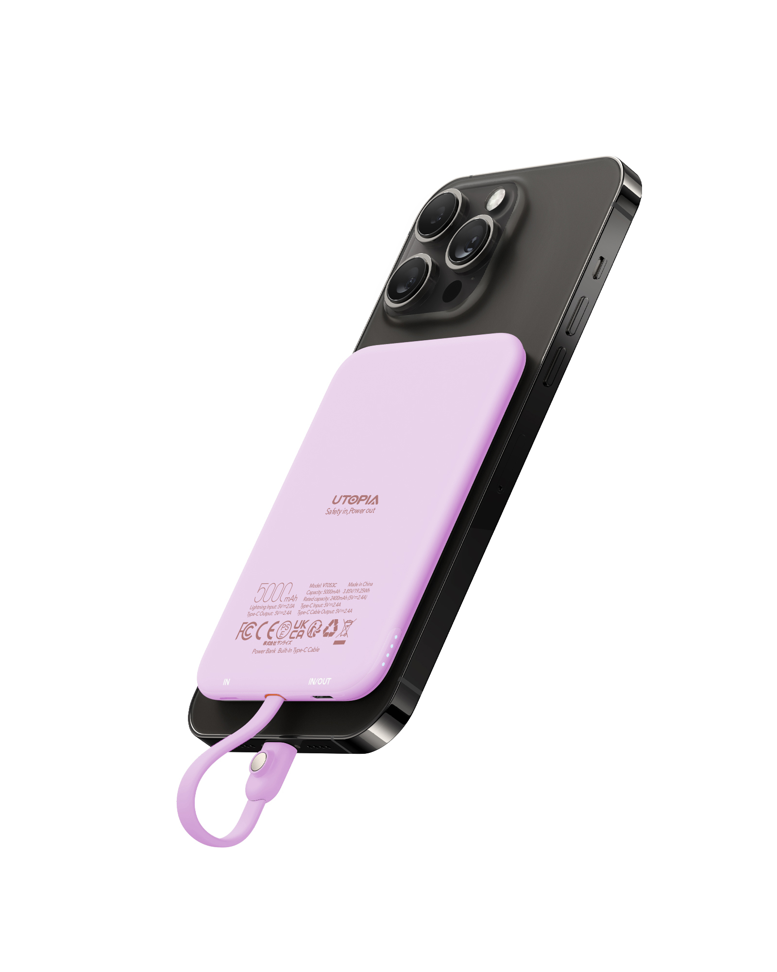 5000mAh Ultra-thin Magnetic Portable Charger