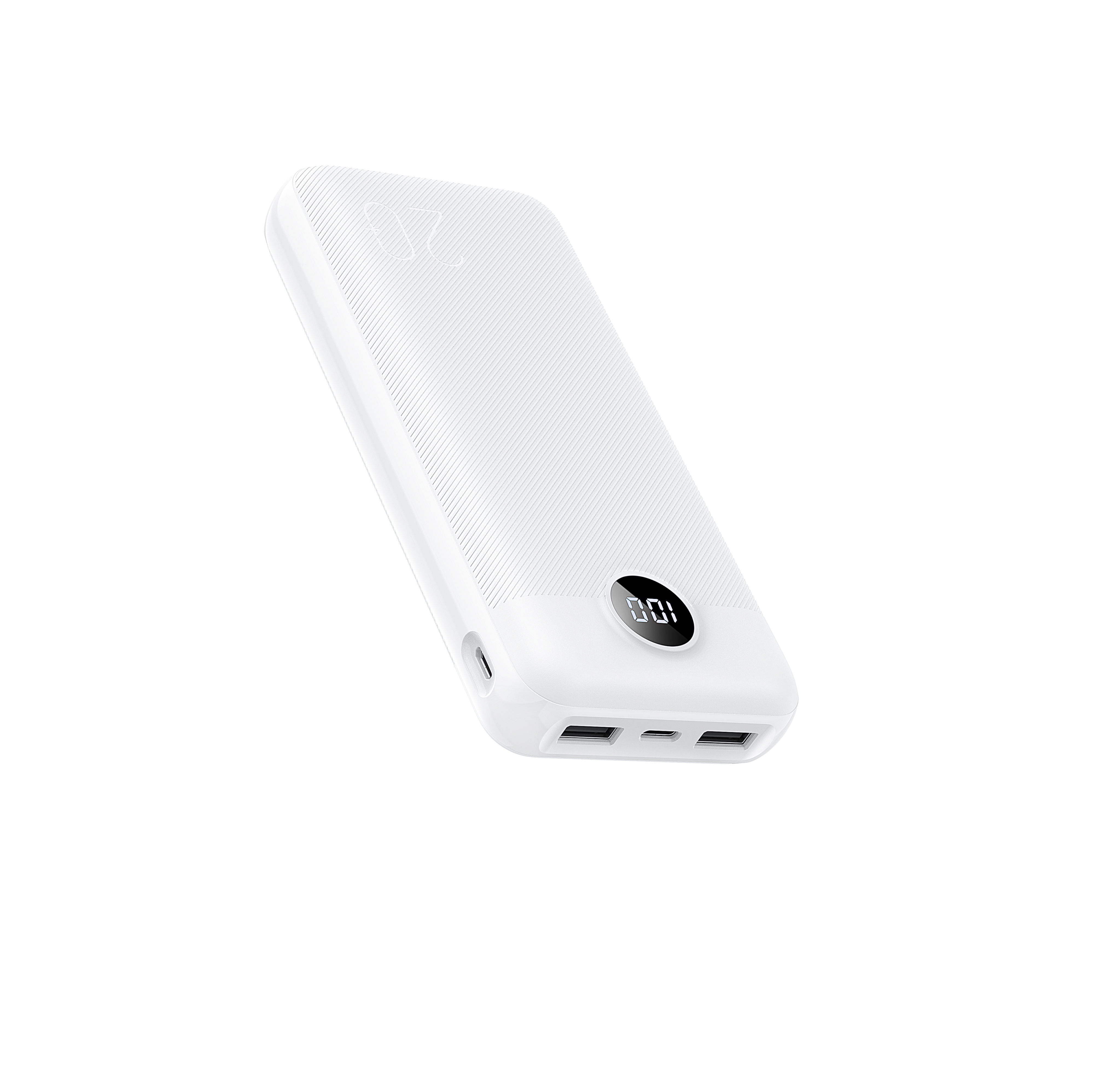 UltraCharge 20000mAh Dual USB Power Bank with Digital Display