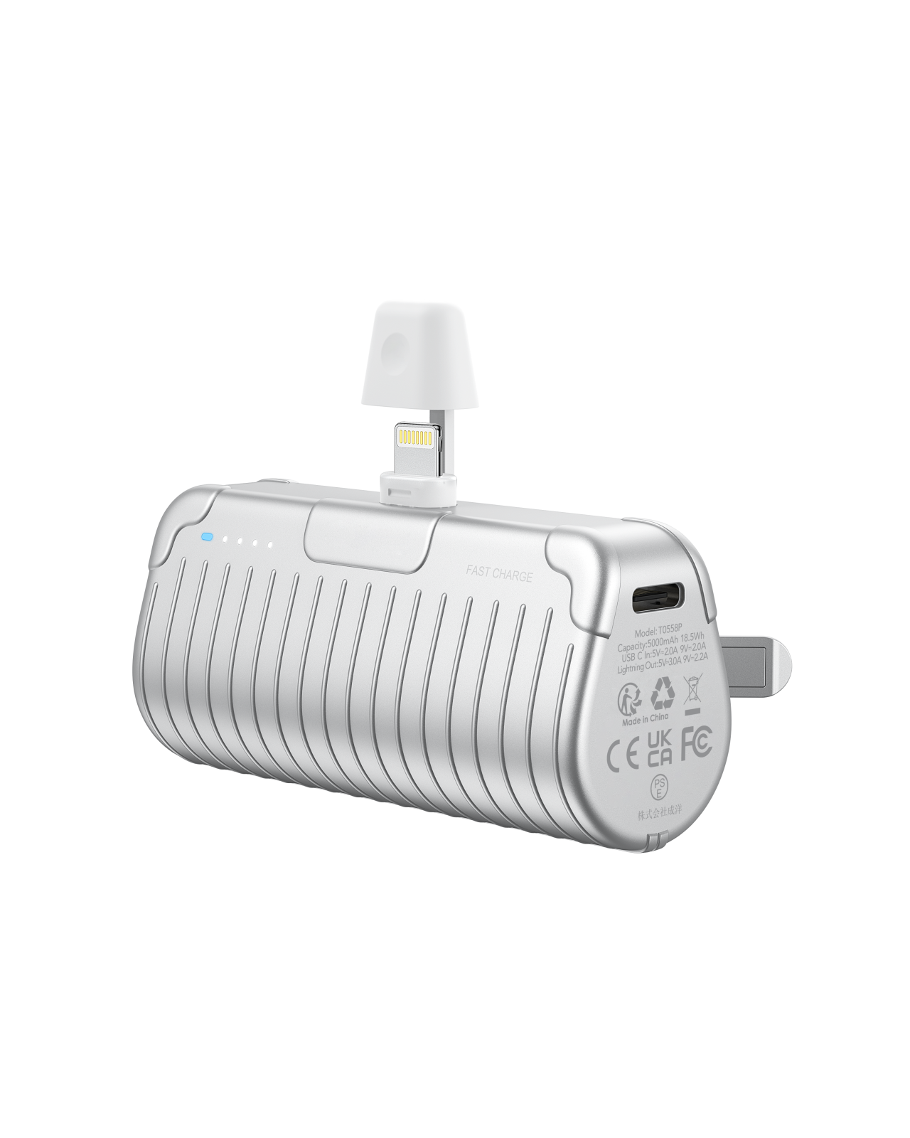 5000mAh Ultra Mini All in One Power Bank for iPhone