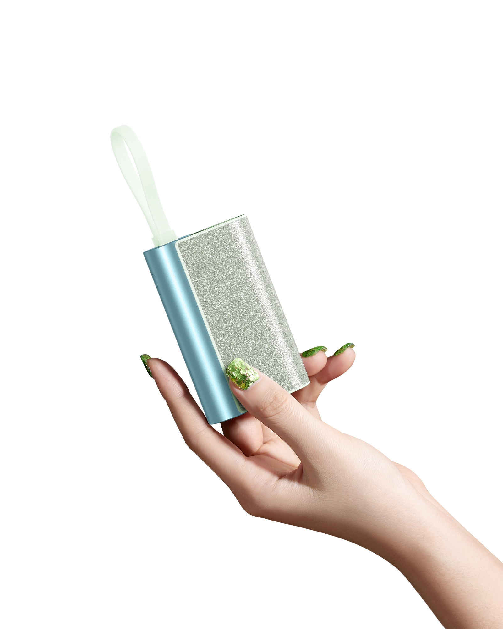 10000mAh Stylish Portable Charger with Cable