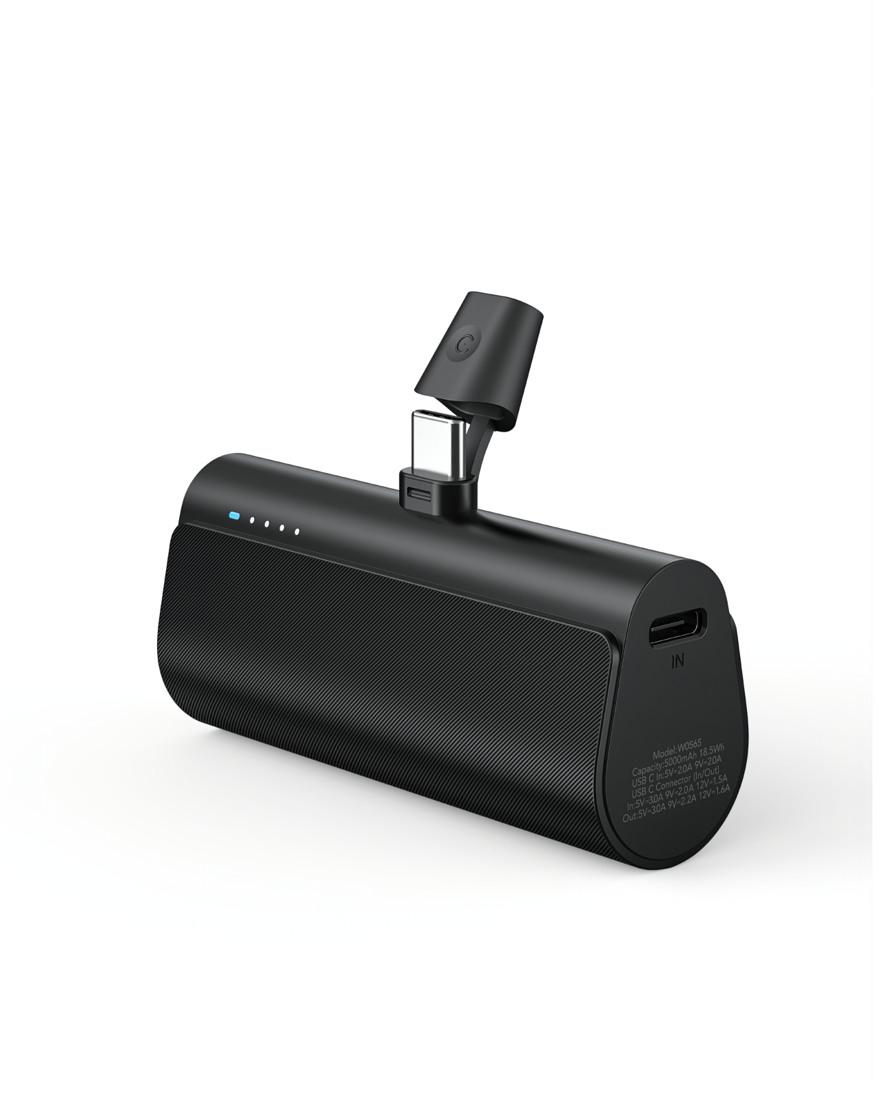 5000mAh Portable Charger with USB-C Output for Android