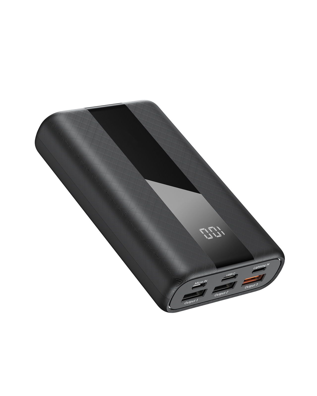 Multi-Port 10000mAh Fast-Charging Power Bank