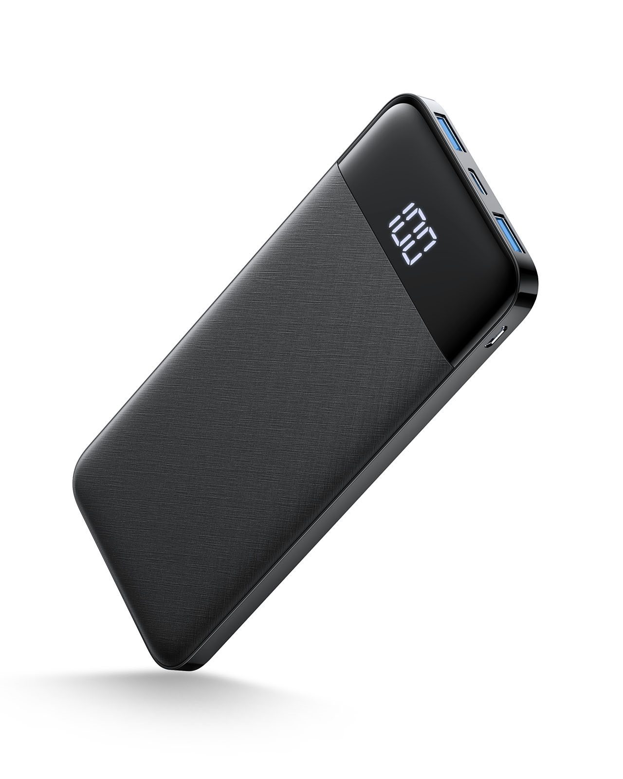 3A Fast Charging 10000mAh Power Bank with LED Display